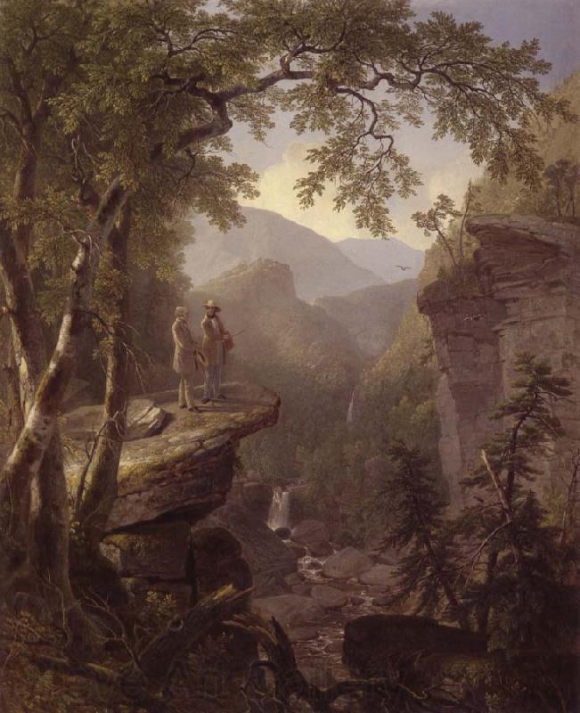 Asher Brown Durand Kindred Spirits Norge oil painting art